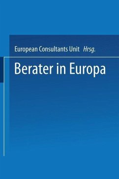 Berater in Europa (eBook, PDF) - E. C. U. European Consultants Unit
