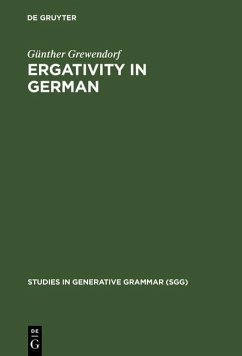 Ergativity in German (eBook, PDF) - Grewendorf, Günther