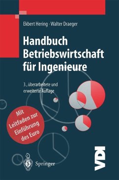 Handbuch Betriebswirtschaft für Ingenieure (eBook, PDF) - Hering, Ekbert