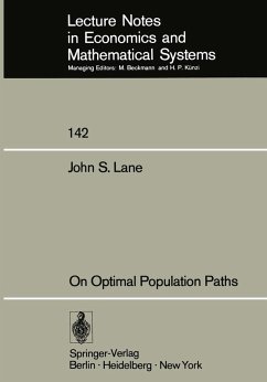 Cover On Optimal Population Paths (eBook, PDF)