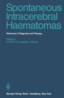 Spontaneous Intracerebral Haematomas (eBook, PDF)