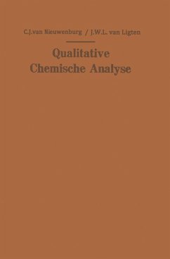 Qualitative Chemische Analyse (eBook, PDF) - Nieuwenburg, Cornelius J. Van; Ligten, J. W. L. Van