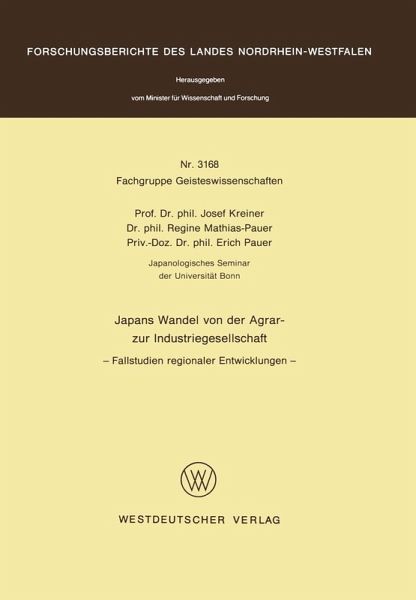 Japans Wandel von der Agrar- zur Industriegesellschaft (eBook, PDF) Japans Wandel von der Agrar- zur Industriegesellschaft (eBook, PDF)