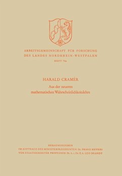 Cover Aus der neueren mathematischen Wahrscheinlichkeitslehre (eBook, PDF)