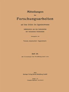 Mitteilungen über Forschungsarbeiten (eBook, PDF) - Arlt, Willy