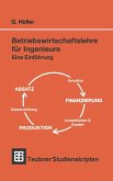 Betriebswirtschaftslehre für Ingenieure (eBook, PDF)