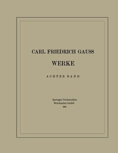 Carl Friedrich Gauss Werke (eBook, PDF) - Gauß, Carl Friedrich