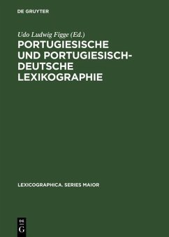 Portugiesische und portugiesisch-deutsche Lexikographie (eBook, PDF)