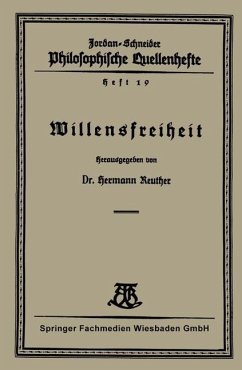 Willensfreiheit (eBook, PDF) - Reuther, Hermann