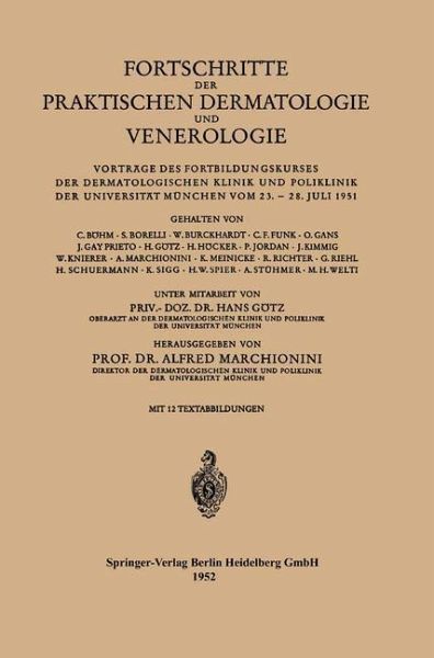 Fortschritte der Praktischen Dermatologie und Venerologie (eBook, PDF) Fortschritte der Praktischen Dermatologie und Venerologie (eBook, PDF)