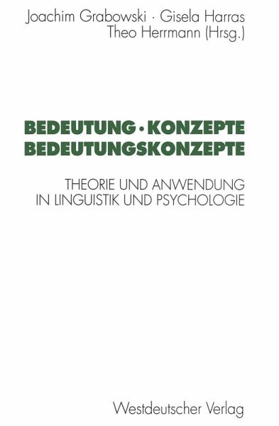 Bedeutung · Konzepte Bedeutungskonzepte (eBook, PDF) Bedeutung · Konzepte Bedeutungskonzepte (eBook, PDF)