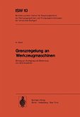 Grenzregelung an Werkzeugmaschinen (eBook, PDF)