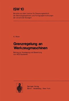 Grenzregelung an Werkzeugmaschinen (eBook, PDF) - Maier, K.