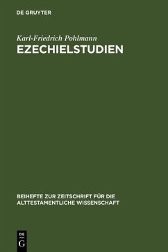 Ezechielstudien (eBook, PDF) - Pohlmann, Karl-Friedrich