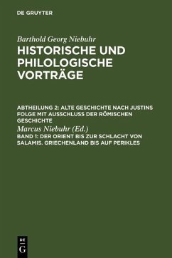 Cover Der Orient bis zur Schlacht von Salamis. Griechenland bis auf Perikles (eBook, PDF)