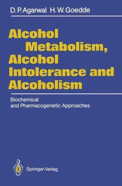 Cover Alcohol Metabolism, Alcohol Intolerance, and Alcoholism (eBook, PDF)