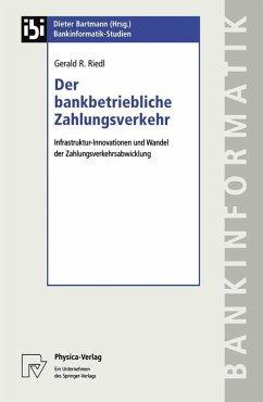Der bankbetriebliche Zahlungsverkehr (eBook, PDF) - Riedl, Gerald R.