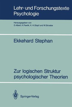 Cover Zur logischen Struktur psychologischer Theorien (eBook, PDF)