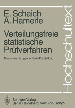 Verteilungsfreie statistische Prüfverfahren (eBook, PDF) - Schaich, E.; Hamerle, A.