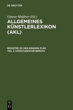 Cover Künstlerische Berufe (eBook, PDF)