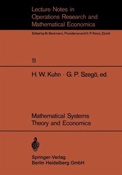 Mathematical Systems Theory and Economics I/II (eBook, PDF)