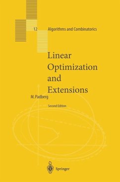 Cover Linear Optimization and Extensions (eBook, PDF)