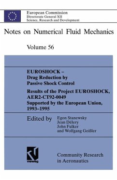 Cover EUROSHOCK - Drag Reduction by Passive Shock Control (eBook, PDF)