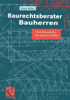 Baurechtsberater Bauherren (eBook, PDF) - Rilling, Jürgen