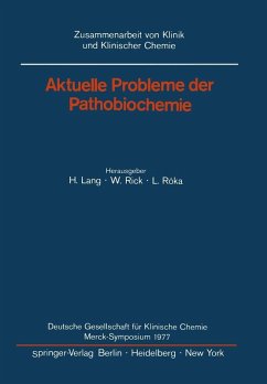 Cover Aktuelle Probleme der Pathobiochemie (eBook, PDF)