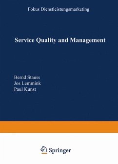 Cover Service Quality and Management (eBook, PDF)