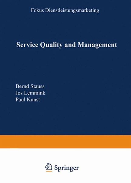 Service Quality and Management (eBook, PDF)