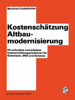 Kostenschätzung Altbaumodernisierung (eBook, PDF) - Fuchsbichler, Manfred