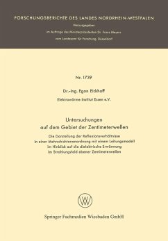 Untersuchungen auf dem Gebiet der Zentimeterwellen (eBook, PDF) - Eickhoff, Egon