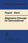 Allgemeine Chirurgie für Zahnmediziner (eBook, PDF)