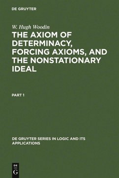 The Axiom of Determinacy, Forcing Axioms, and the Nonstationary Ideal (eBook, PDF) - Woodin, W. Hugh