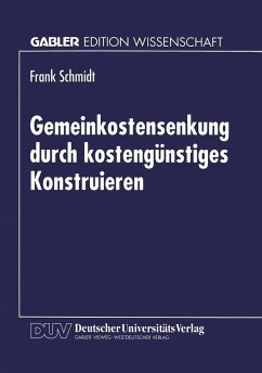 Gemeinkostensenkung durch kostengünstiges Konstruieren (eBook, PDF)