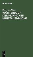 Wörterbuch der klinischen Kunstausdrücke (eBook, PDF) - Dornblüth, Otto