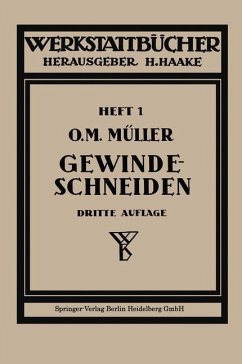 Gewindeschneiden (eBook, PDF) - Müller, Otto Max