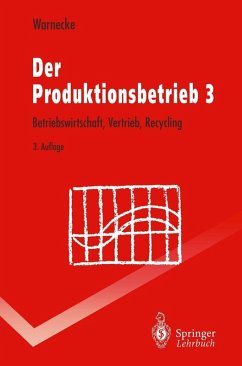 Der Produktionsbetrieb 3 (eBook, PDF) - Warnecke, Hans-Jürgen