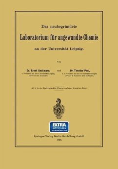 Das neubegründete Laboratorium für angewandte Chemie an der Universität Leipzig (eBook, PDF) - Beckmann, Ernst; Paul, Theodor