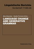 Language Change and Generative Grammar (eBook, PDF)