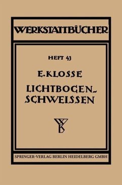 Cover Das Lichtbogenschweißen (eBook, PDF)