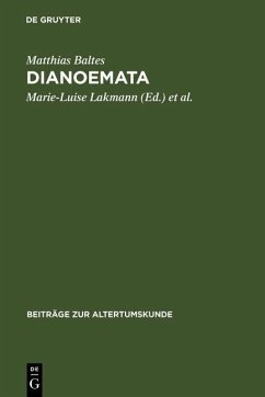 Dianoemata (eBook, PDF) - Baltes, Matthias