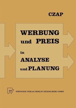 Cover Analyse und Planung von Werbeausgaben und Preispolitik bei konkurrierenden Produkten (eBook, PDF)