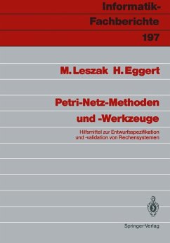 Petri-Netz-Methoden und -Werkzeuge (eBook, PDF) - Leszak, Marek; Eggert, Horst