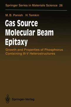 Gas Source Molecular Beam Epitaxy (eBook, PDF) - Panish, Morton B.; Temkin, Henryk