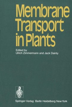 Cover Membrane Transport in Plants (eBook, PDF)