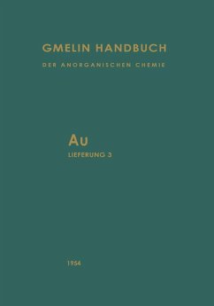 Gold (eBook, PDF) - Ganzenmuüller, Wilhelm; Gedschold, Hermann; Kotowski, Alfons; Gmelin, Leopold