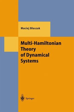Multi-Hamiltonian Theory of Dynamical Systems (eBook, PDF) - Blaszak, Maciej