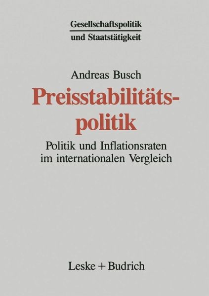 Preisstabilitätspolitik (eBook, PDF) Preisstabilitätspolitik (eBook, PDF)